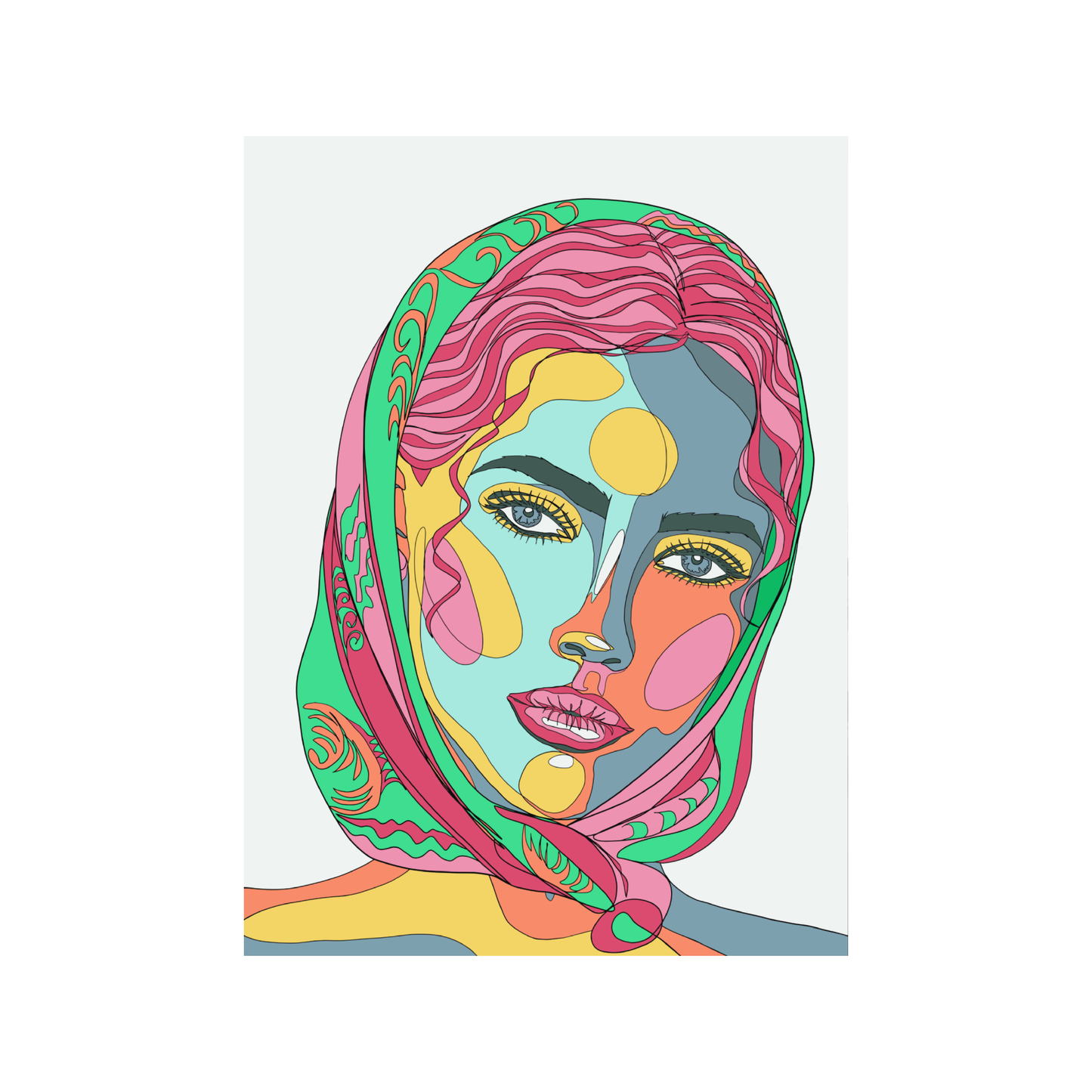 An Ocean and Her Moon