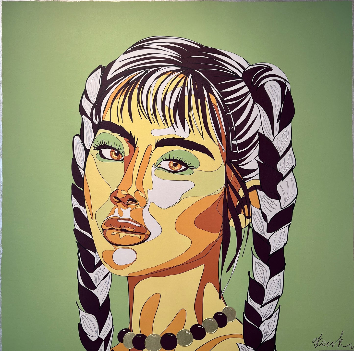 Kris K "Electric Tears of Poplar Trees" (1/50), 2024