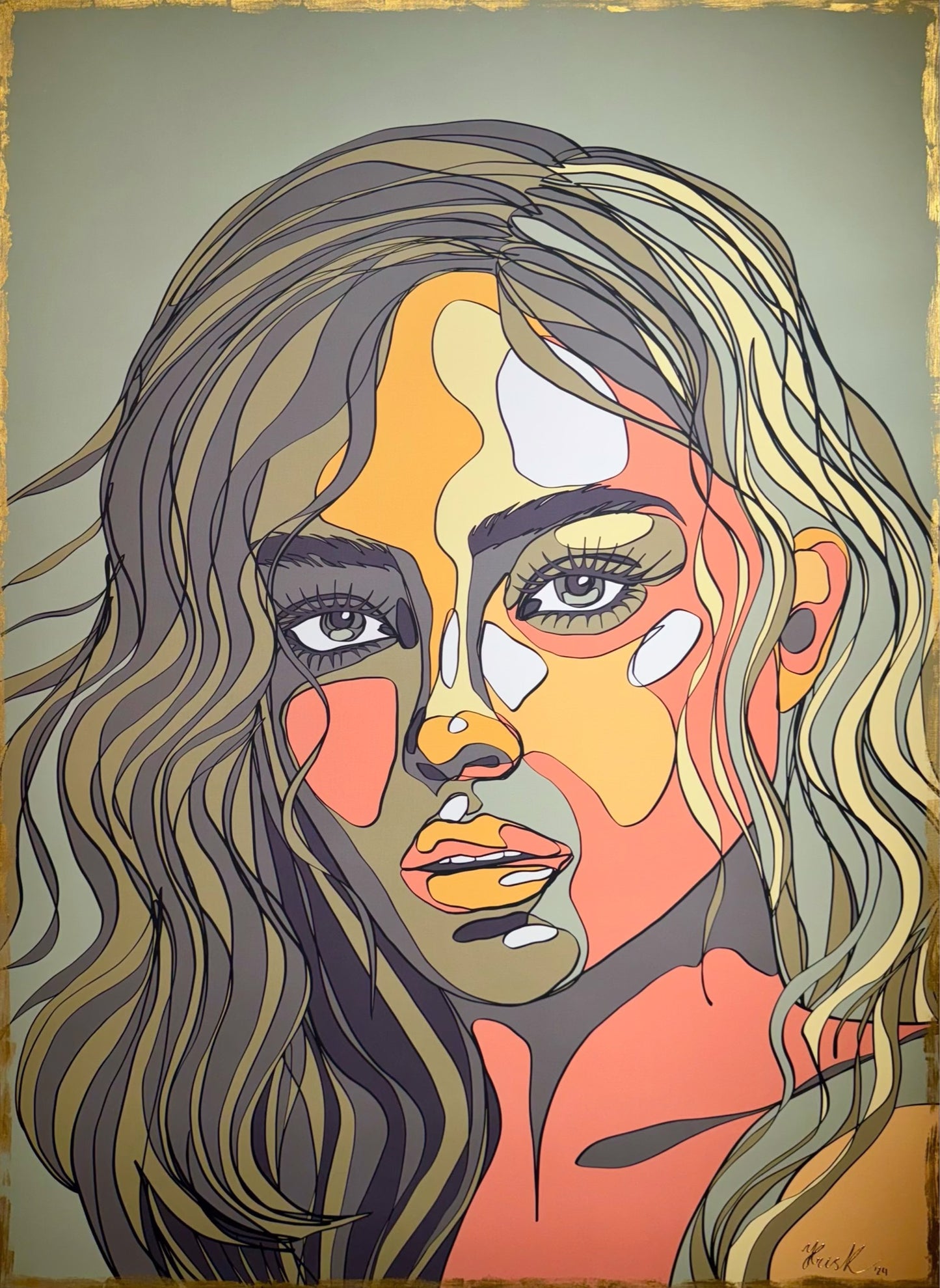 Kris K "From Earth She Wakes" (1/150), 2024