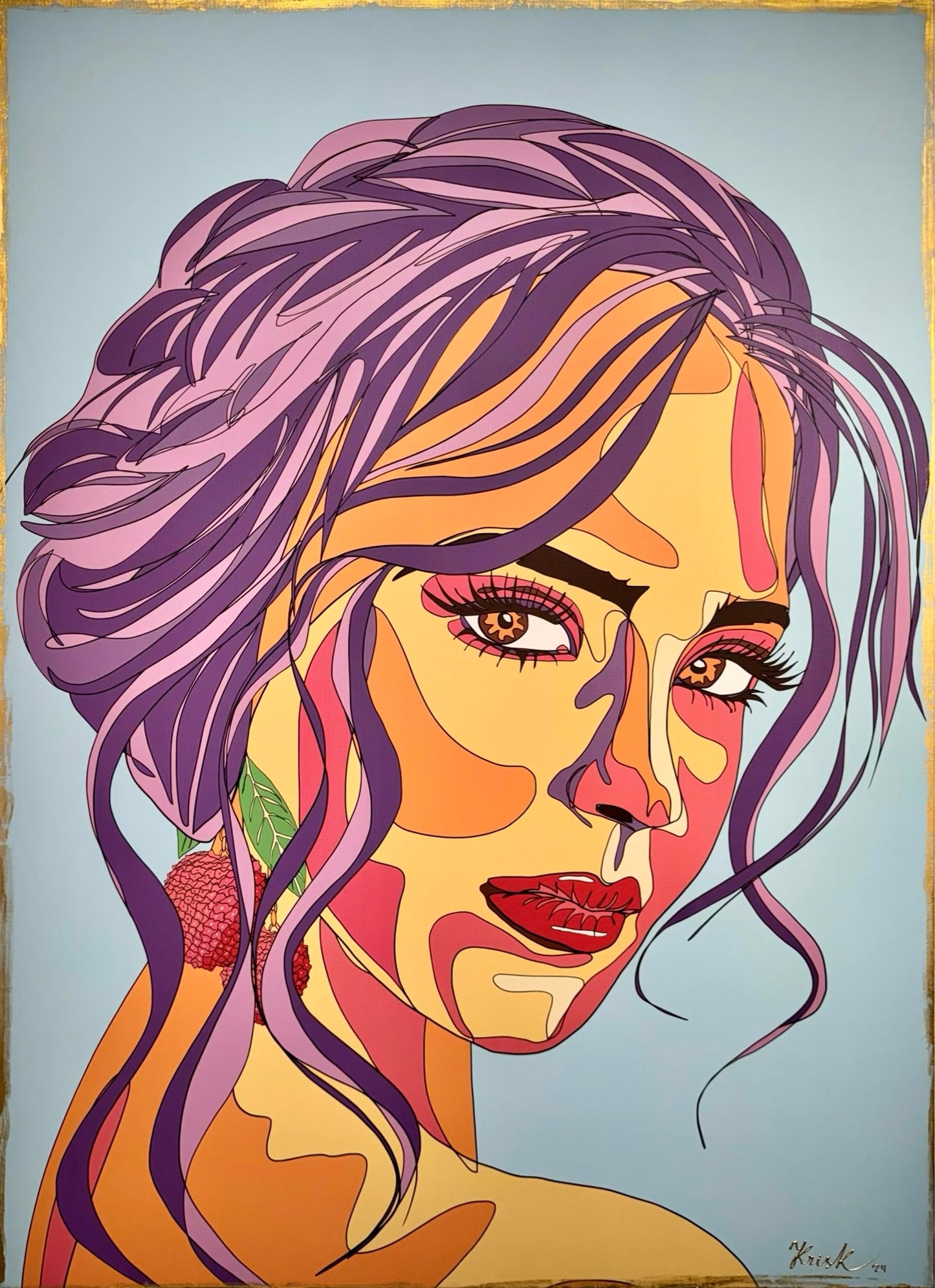 Kris K "Nice to Meet You Lychee" (1/150), 2024