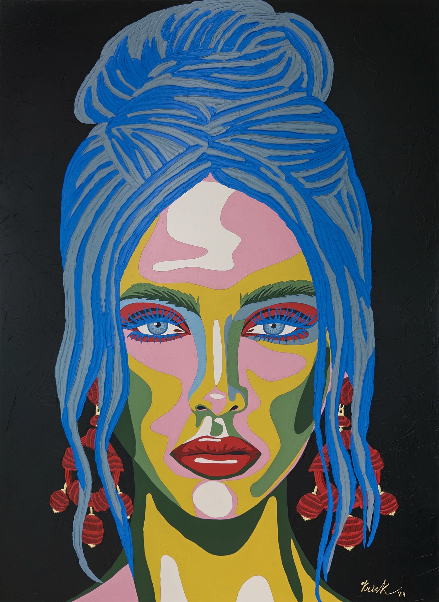 Handcrafted acrylic originals