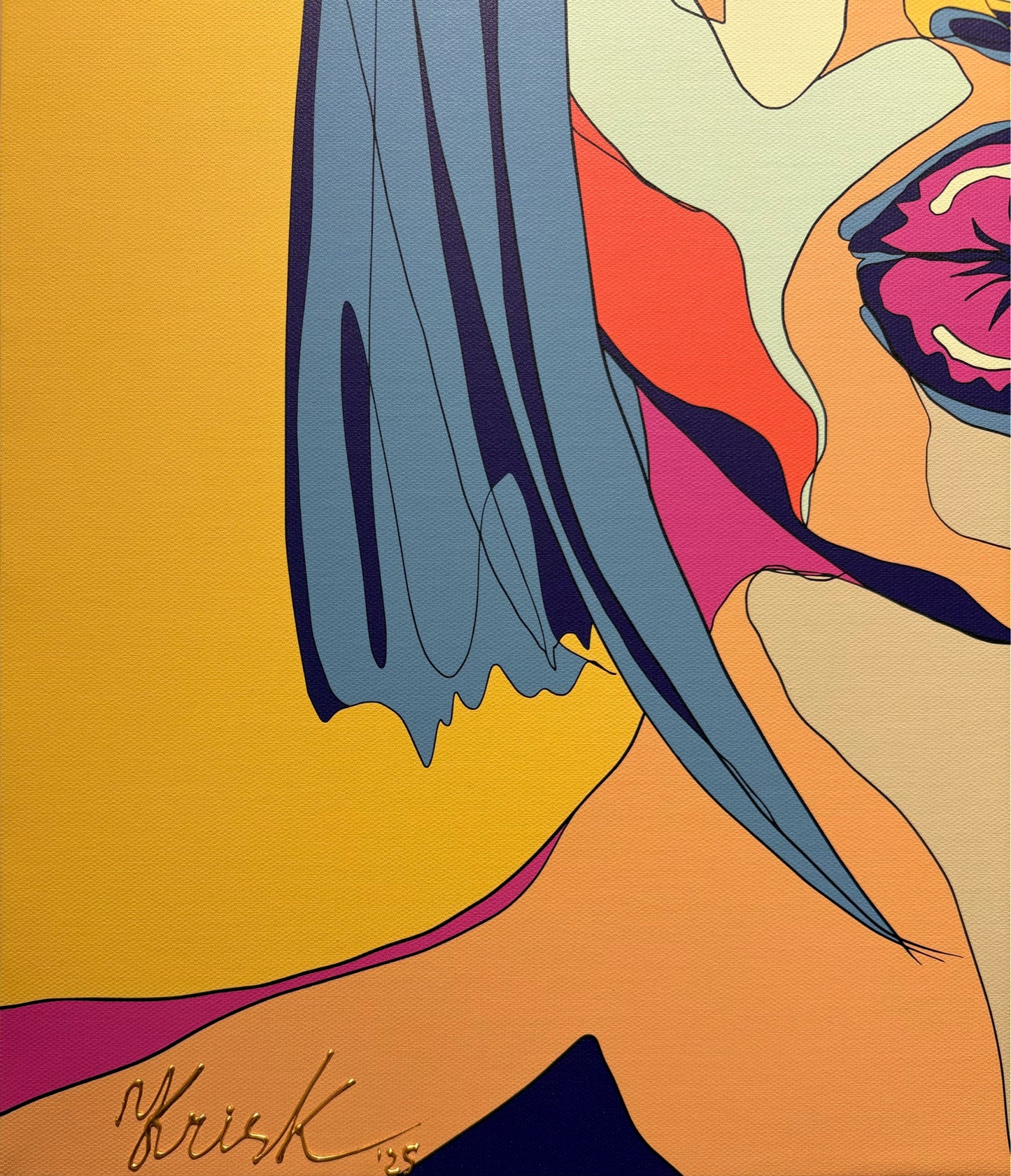 Kris K "Summer Dancing on Water"(2/150), 2025