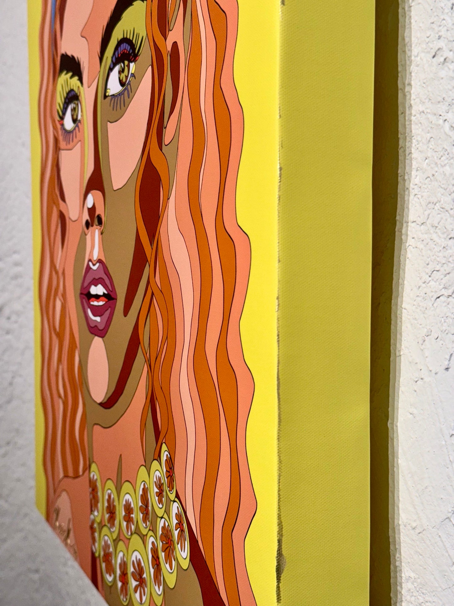 Kris K "Tangerine Ripples" (1/150), 2024