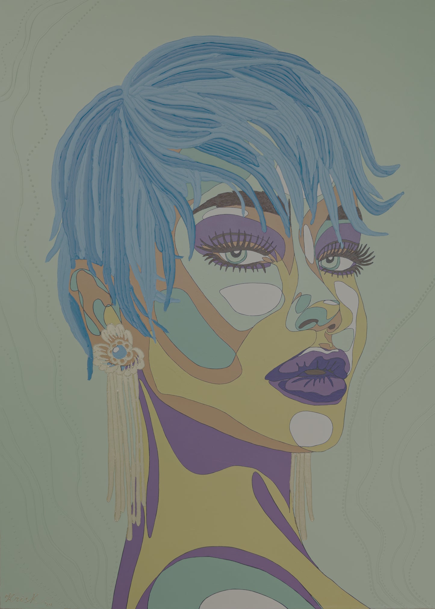 Kris K "She Who Shines Like Jade", 2024