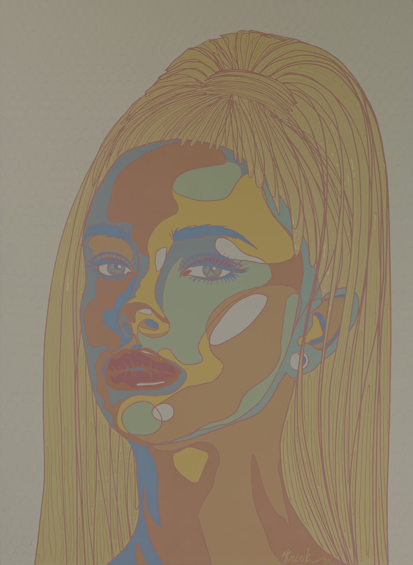 Kris K "Sunset Wheat", 2024