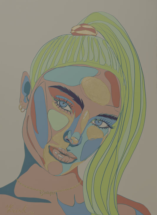 Kris K "Popcorn and a Canvas Tent" (1/50), 2025