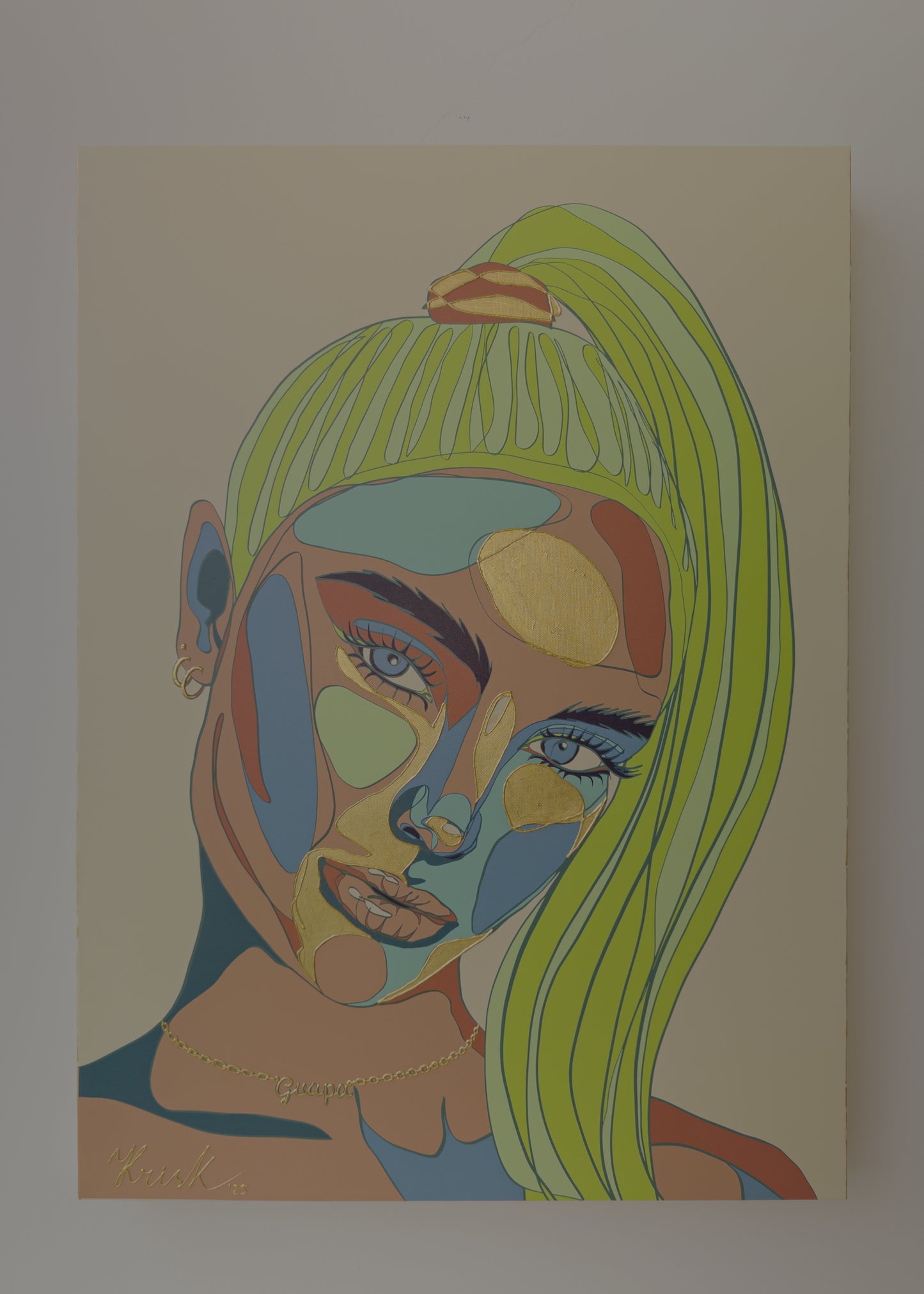 Kris K "Popcorn and a Canvas Tent" (1/50), 2025