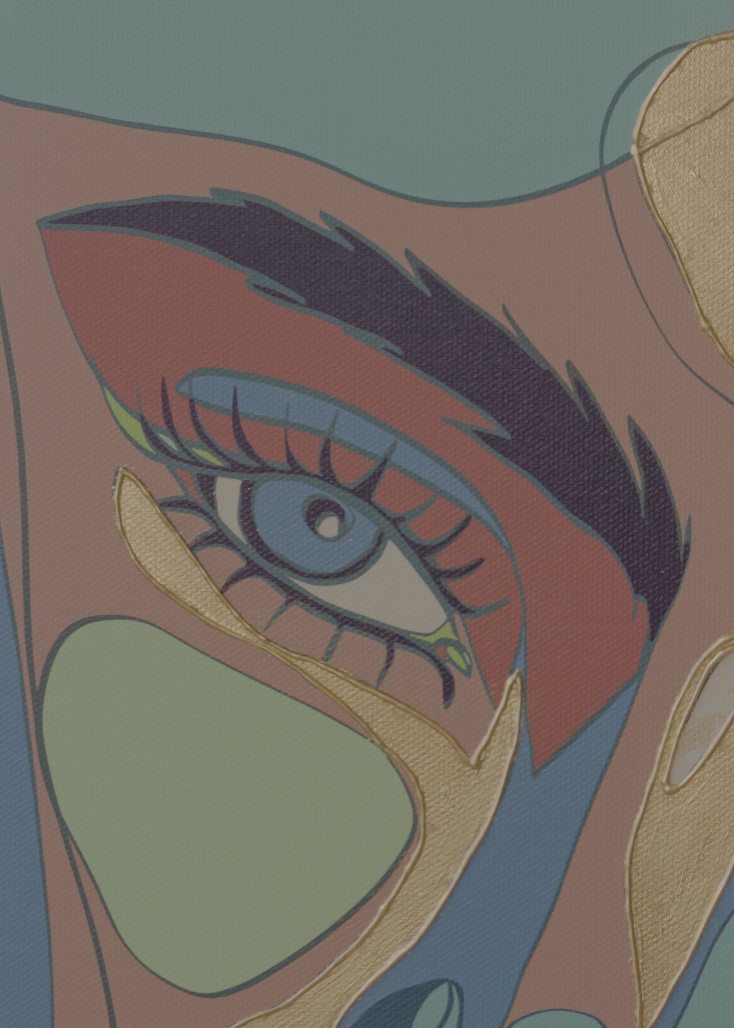 Kris K "Popcorn and a Canvas Tent" (1/50), 2025