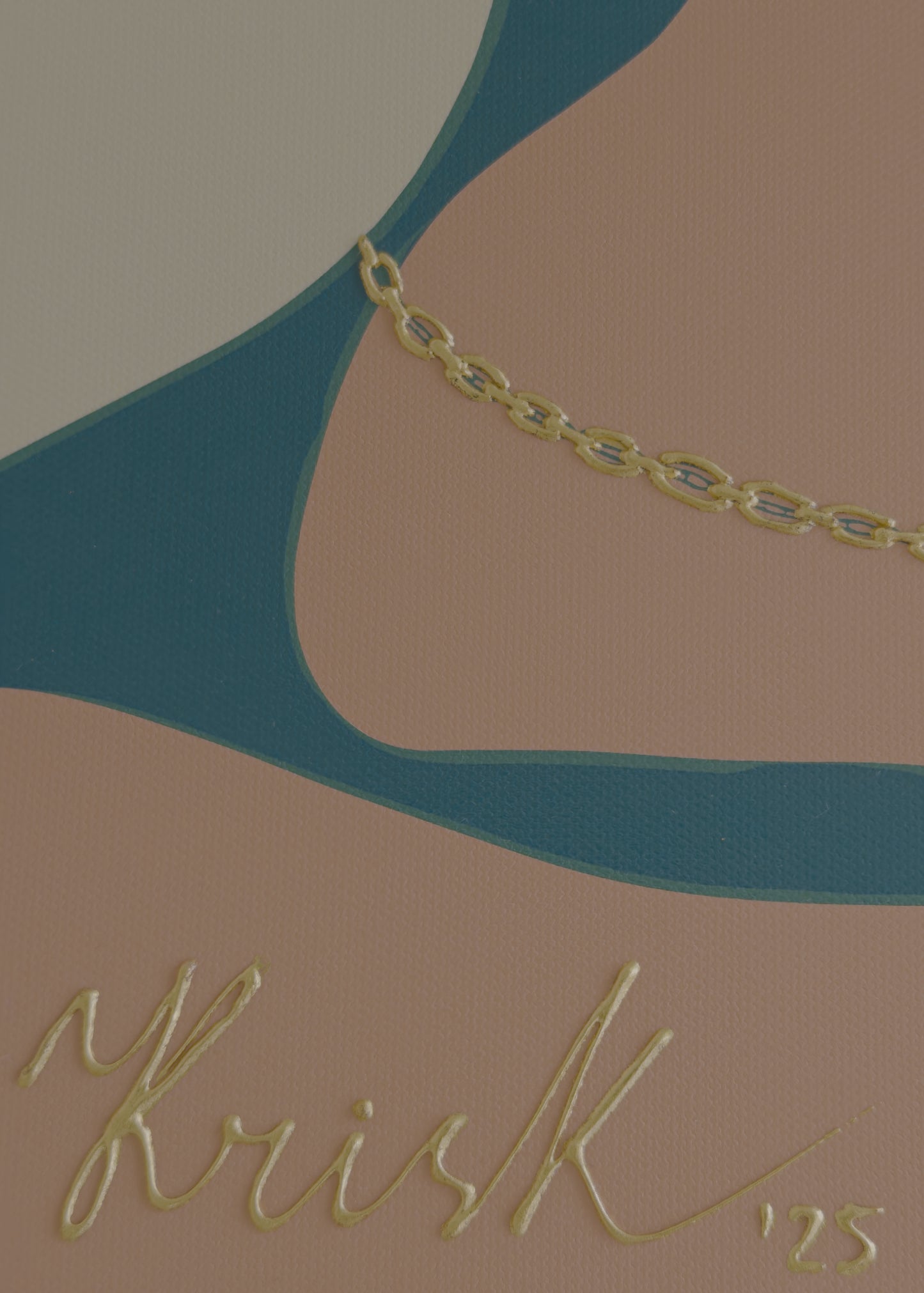 Kris K "Popcorn and a Canvas Tent" (1/50), 2025