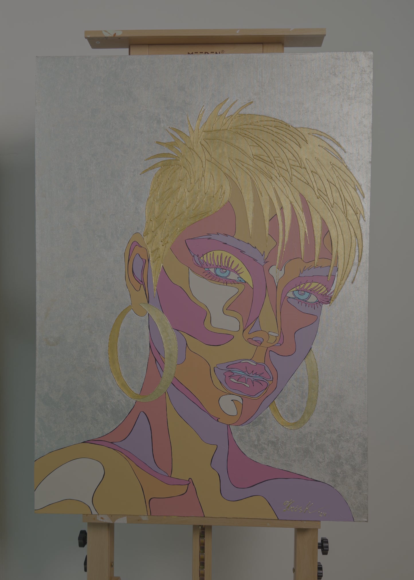 Kris K "Blue Sky Quills", 2024