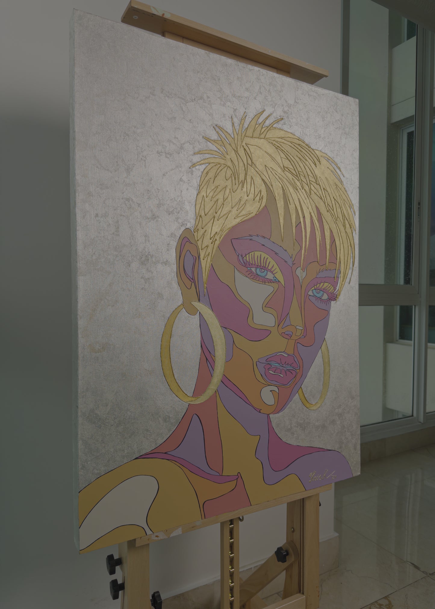 Kris K "Blue Sky Quills", 2024