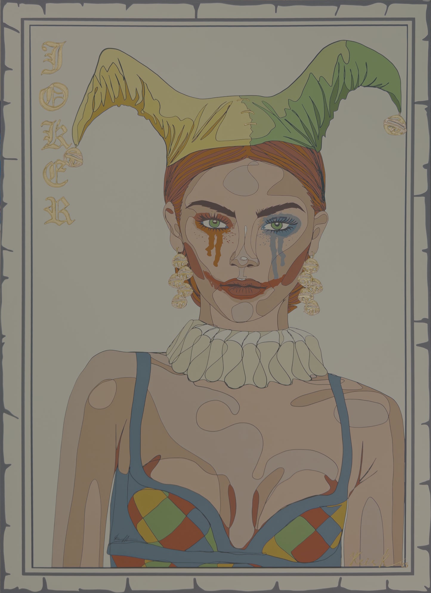 Kris K "Joker - Davanti & Dietro" (1/50), 2025