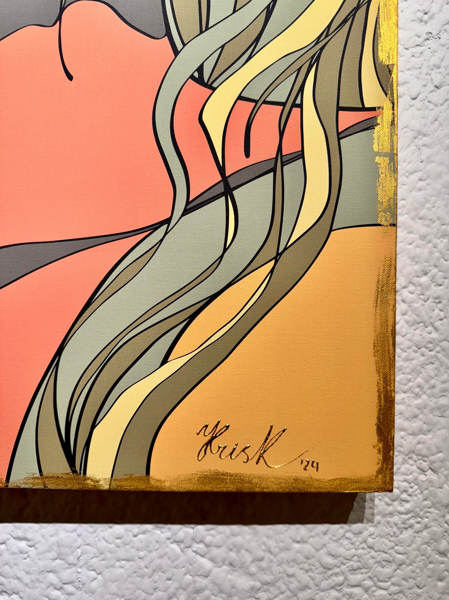 Kris K "From Earth She Wakes" (1/150), 2024