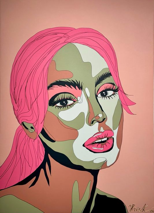 Kris K "The Cherry's Only Fault" (1/150), 2024