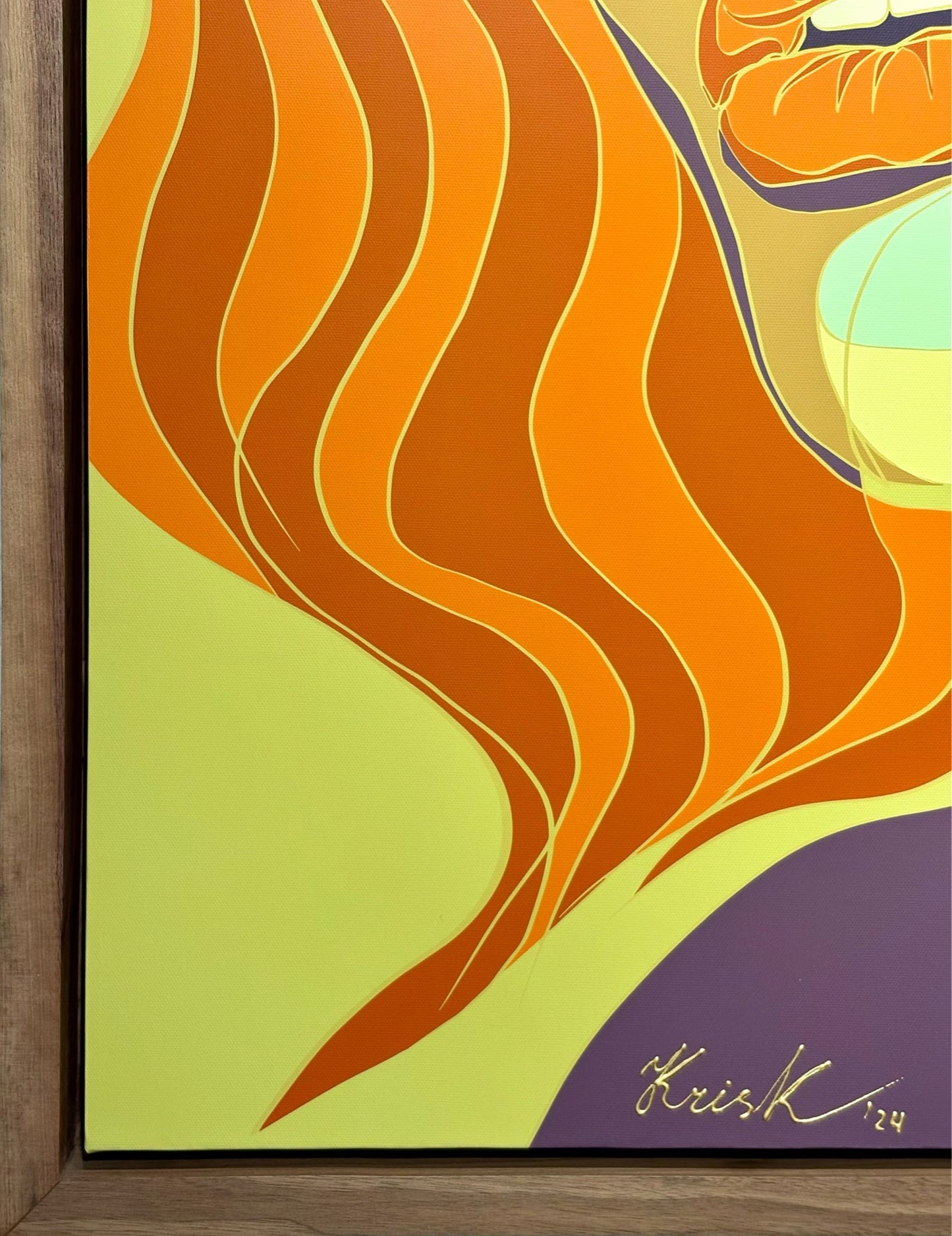 Kris K "Sumptuous Resplendence" (1/150), 2024