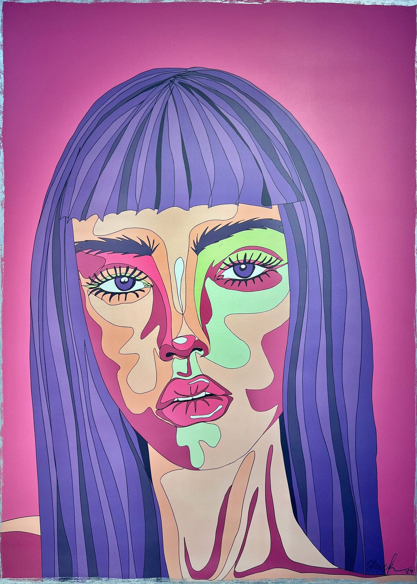 "Daughter of The Blue Caterpillar" (1/150)