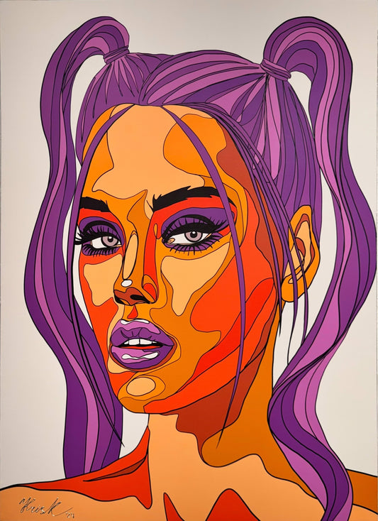 Kris K "The Fourth Planet From The Sun" (1/150), 2024