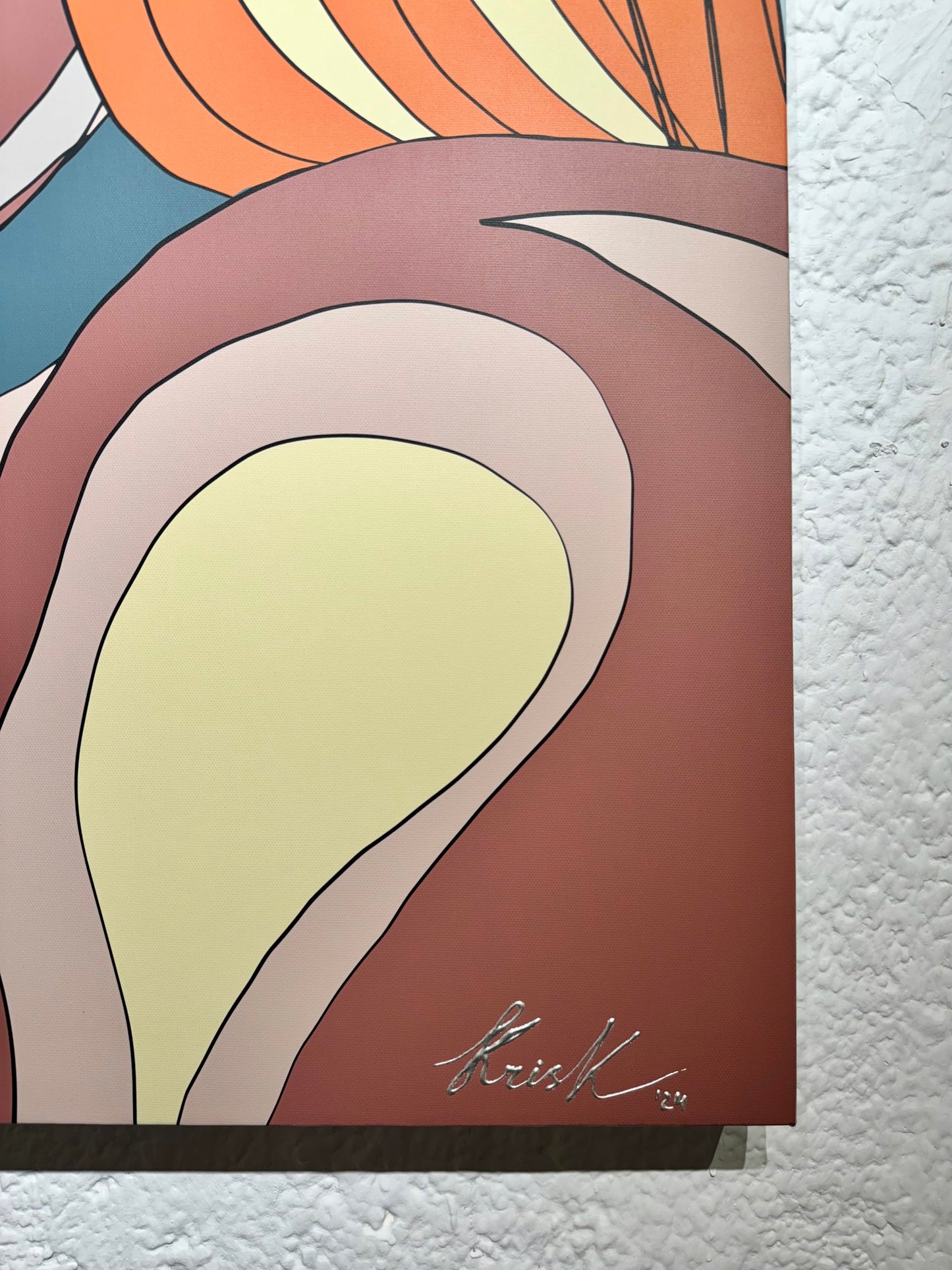 Kris K "Love Letters by Airmail" (1/150), 2024