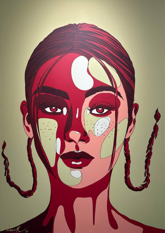 Kris K "The Stillness of Satisfaction" (1/150), 2025