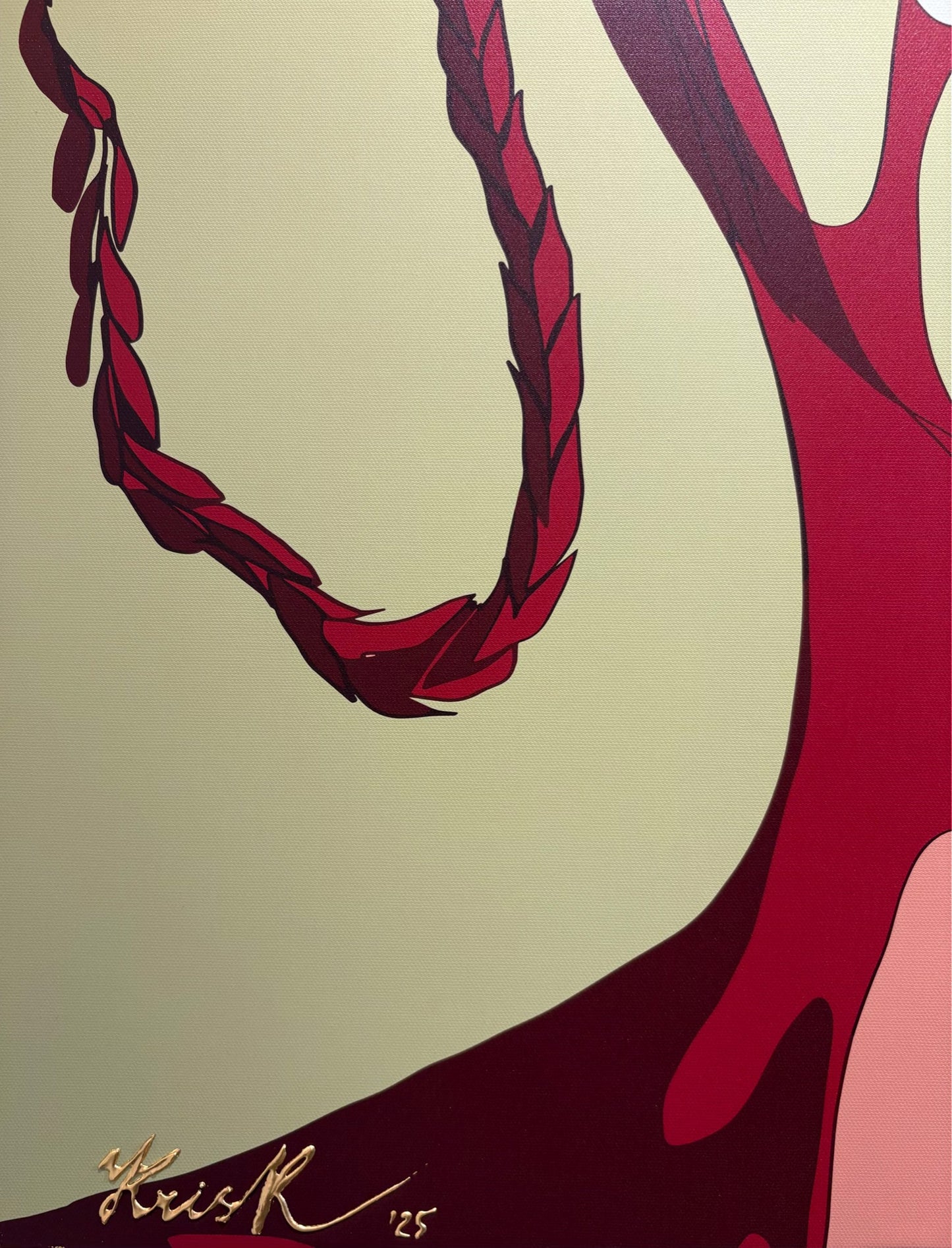 Kris K "The Stillness of Satisfaction" (1/150), 2025